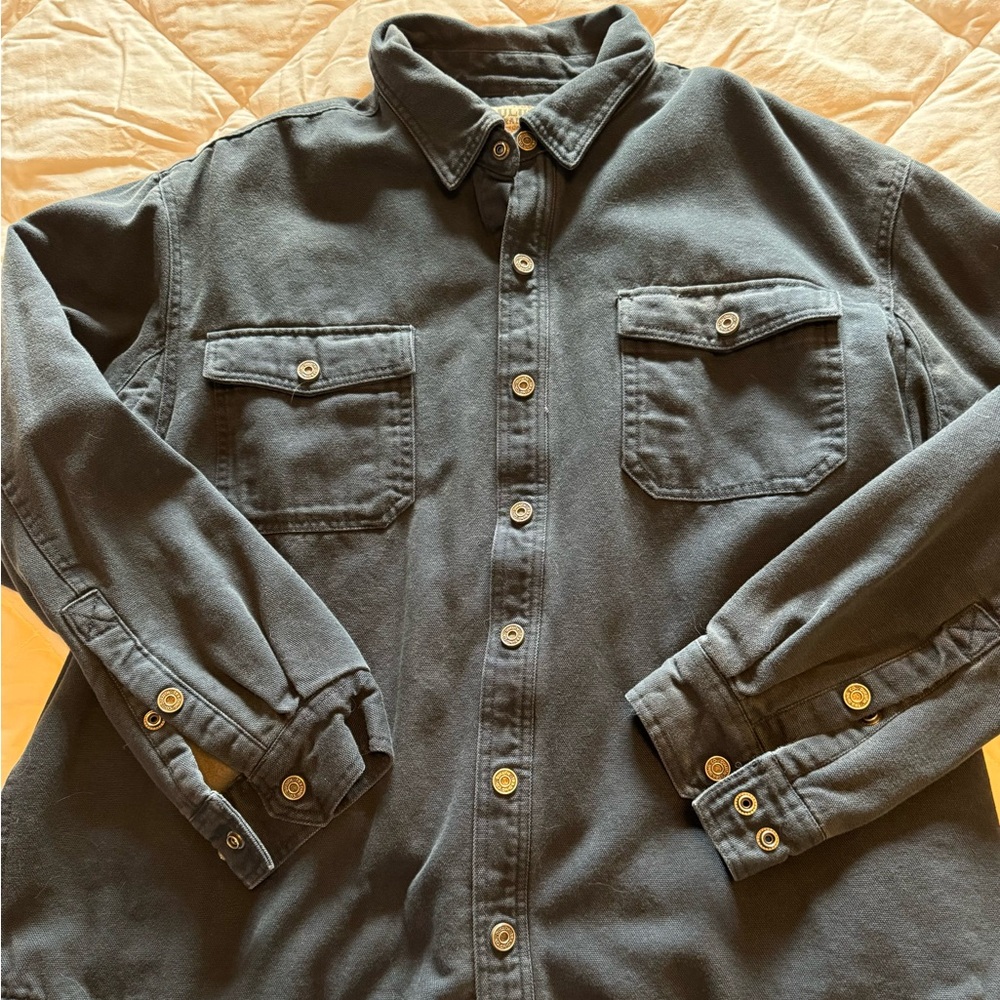 Men’s Duluth Trading FireHose Canvas Lined Shirt